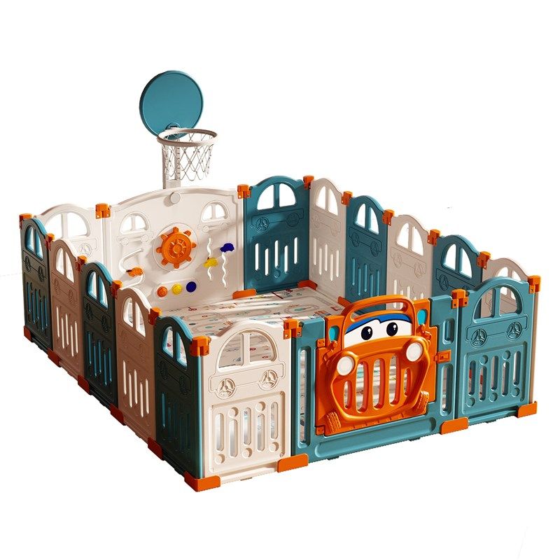 极速儿童游戏围栏宝宝室内家w用爬行垫防护栏婴儿地上学步汽车折,玩具/童车/益智/积木/模型,游戏围栏,淘宝优惠券,粉丝福利购,淘宝优惠卷