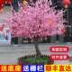 新品 饰植物造景许愿树 仿真桃花树假树酒店大型摆件商场H室内外装
