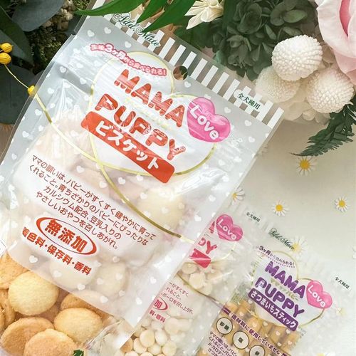 极速日本Add Mateq狗零食妈妈的爱系列幼犬用零食小馒头小饼干软