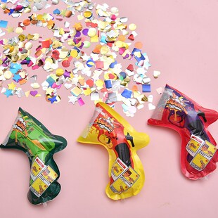 极速充气礼d花枪生日毕业典礼节日氛围道具手持礼花枪派对礼花筒