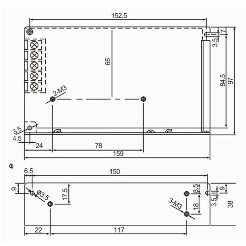 极速。D-50A双组输出50W开关电u源5V6A 12V2A /5V6A 24V1A双路输