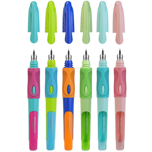 极速正翔新款可换墨囊式标准型EF铱金笔F学生用书写W钢笔简约笔盒