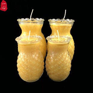 极速菠萝旺来纯植物酥油灯供t财神供佛供灯1天3天5天7天15天无烟
