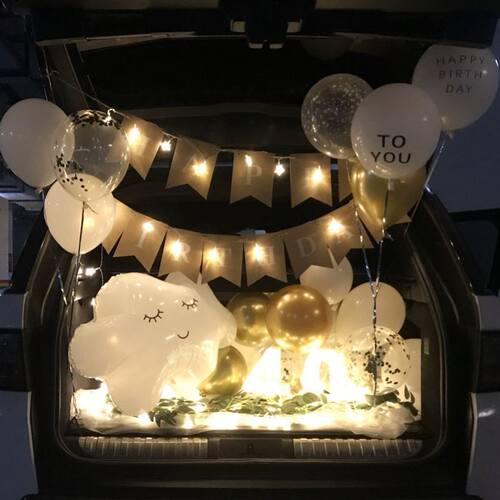 新品L the tfrunk surprise decorates the Tanabata birthday ro