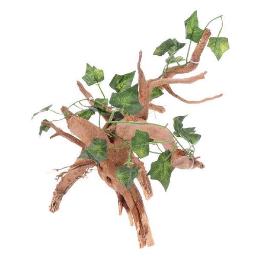 新品Wood &amp Ivy Viner Aquarium Ornament Tank Reptile Vivar