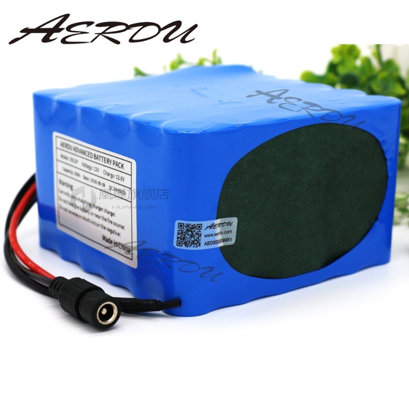 极速3S12P 12V 30Ah 60A BMS 500watt 111V 126V  lithiumion