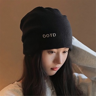 高品质双层羊绒针织护耳保暖百搭堆堆冷帽 设计联名款 LVURT 法国