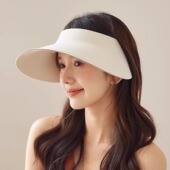 舒适无痕纯色户外大檐防紫外线遮阳空顶帽 设计联名款 LVURT 法国