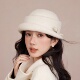 设计联名款 LVURT 法国 高品质毛呢纯色名媛风显气质优雅渔夫盆帽