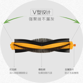 现货速发科沃斯扫地机器人DD35配件边刷33滚刷56地宝滤芯37过滤网