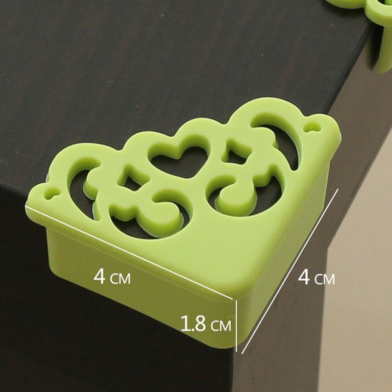 极速4Pcs/lot Hollow Out Flower BPattern Soft Baby Safe Corne