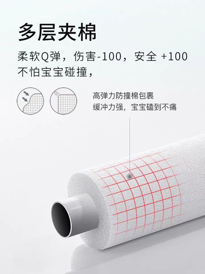 新品宝宝围挡爬行室内爬爬u垫围栏防护栏婴儿地用小孩安全地上地图片