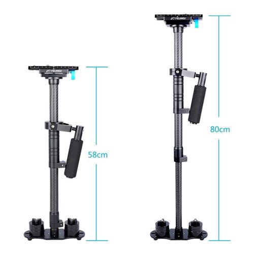 极速YELANGU Si80T Steadicam Handheld Stabilizer For DSLR Cam
