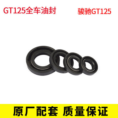 新品男装125摩托车骏驰GT125全车油封 QS125-5ABCEF发.动机油封密