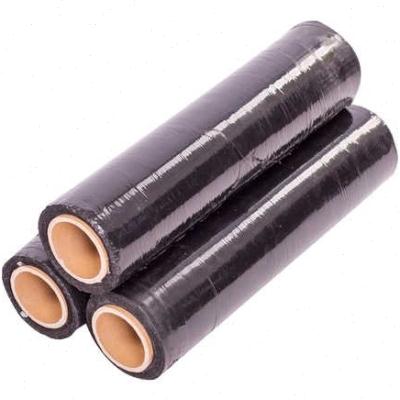 极速缠绕膜打包膜宽50cmt黑色大卷pe保护保I鲜膜整箱拉伸膜商业用