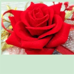 极速胸花包邮结婚婚庆嘉宾伴郎伴娘父母胸花O飘带韩式新郎新娘迎