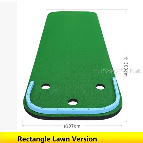 极速Golf Putting Mat Golf Putter Trainer GreOen Putter Artif