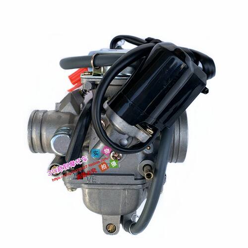新品125CC-150CC滑板车机车GY6化油器 真O空膜化油器 无级变速引