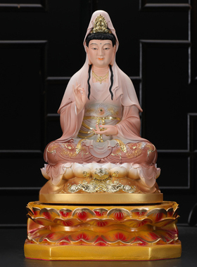 新品莲花佛像底座k台观音菩萨坐台神像垫高加高供座台底座树脂家