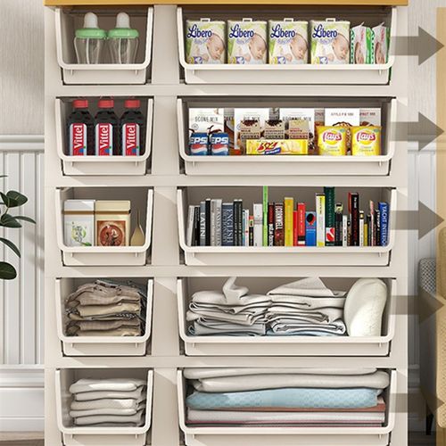 极速74cm特大号儿童衣柜欧式简约抽屉式收纳柜多S层组合斗柜储物