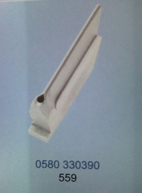 极速包邮强信刀片杜克普580 559圆头C锁眼机下刀底刀0580 330390