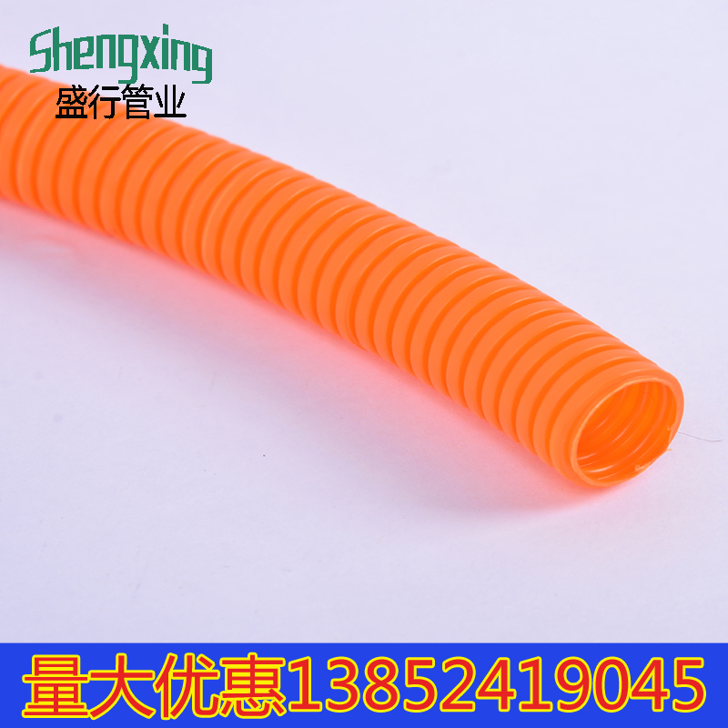 极速新品PP阻燃f塑料波纹管汽车线F束耐高温绝缘保护管电线电工加