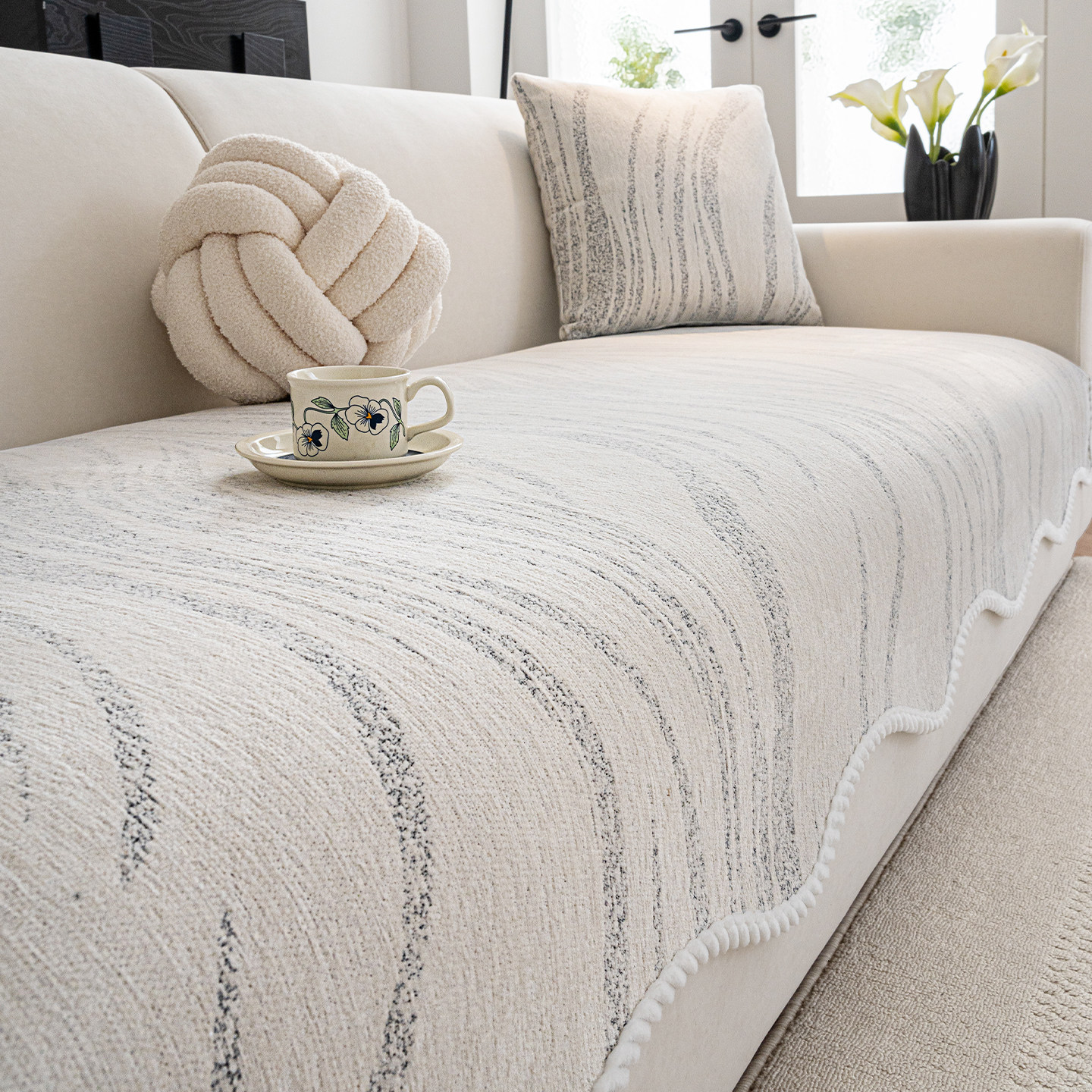 异形沙发盖垫2025新款四季通用不规则轻奢高级感防滑耐磨沙发坐垫,居家布艺,沙发垫,淘宝优惠券,粉丝福利购,淘宝优惠卷