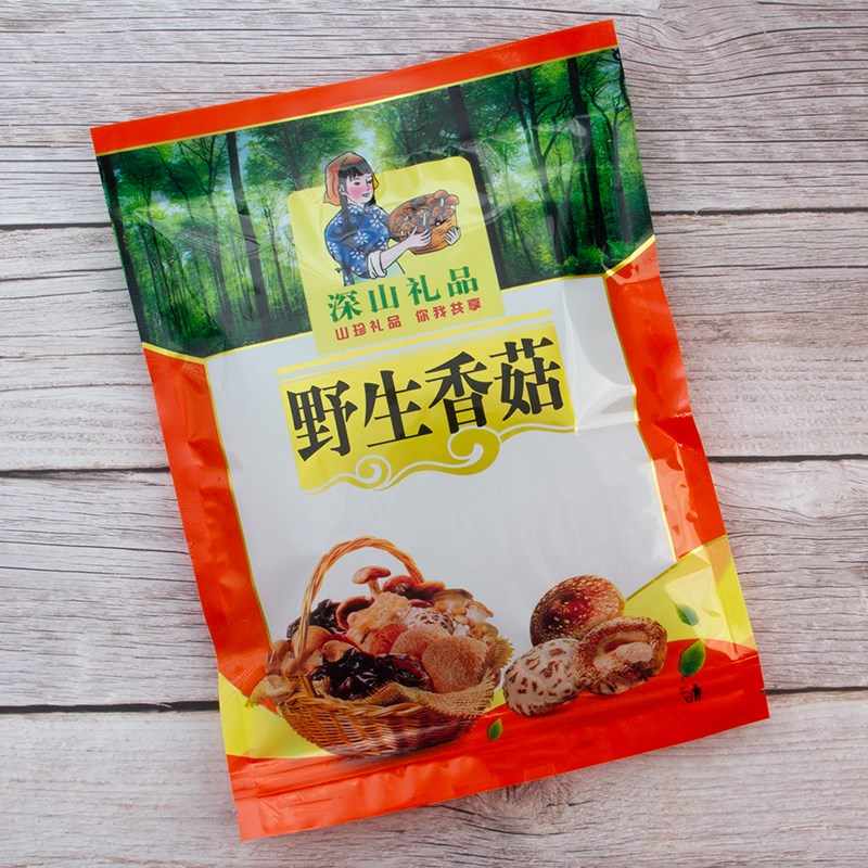 热销装香菇e的袋子250克500克香菇包装袋自封冬菇密封袋花菇类袋