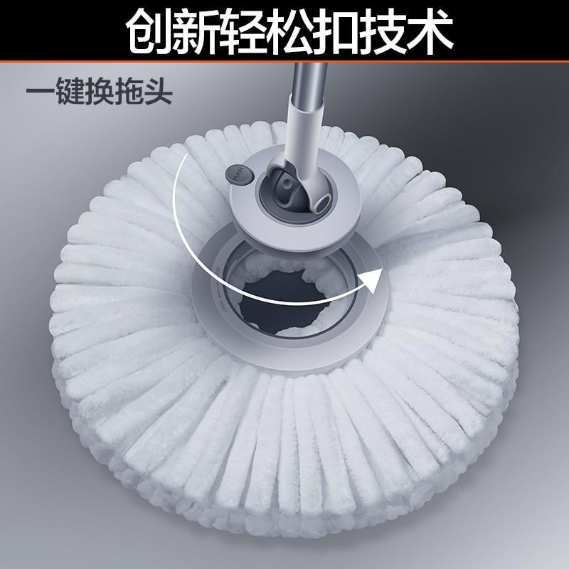 热销大卫免手洗拖k把家用旋转2024新款懒人桶一拖墩布净甩干自动