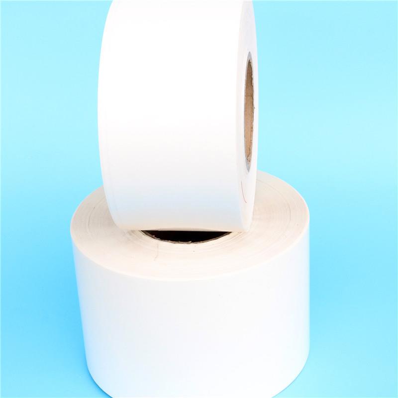 冷PP不干胶标60PEX*40防水撕不烂P签纸低温生鲜链不干P胶贴纸定