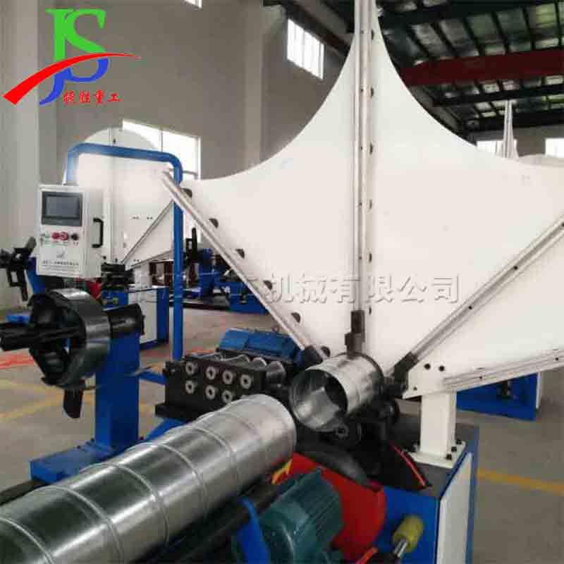 全自动螺风管机旋展翼式螺旋波纹管风机 通风排烟不锈钢螺 旋管机