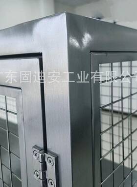 3不锈钢存网格货架车仓4储物流货笼车货物储柜47分0拣周转车带脚