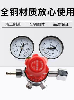二氧化碳减压器  YQTS-71102压5*25MPa 天.川牌 双级式减器减压阀
