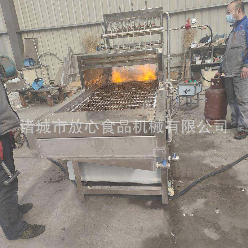 全自动猪蹄毛机 猪头烧毛五机烧 带皮式花肉猪耳朵KTF连续燎毛机,清洗/食品/商业设备,肉制品加工设备,淘宝优惠券,粉丝福利购,淘宝优惠卷