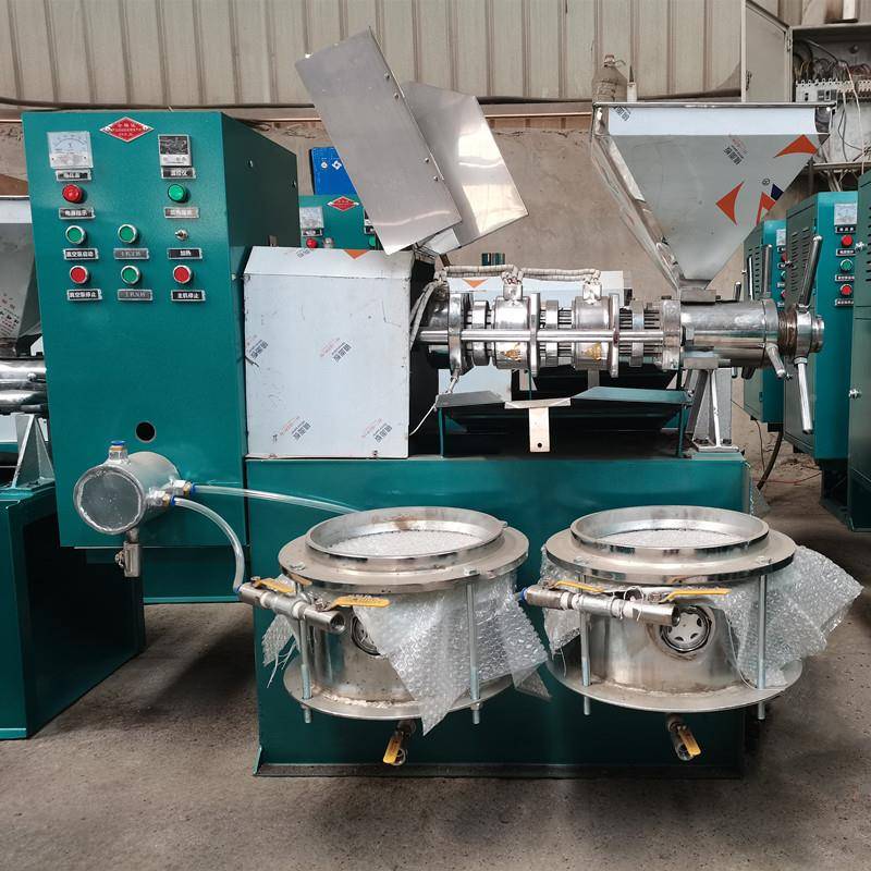 商100型榨油 茶不XMZ锈钢榨油机 油坊加工籽用全机自动用螺旋榨油
