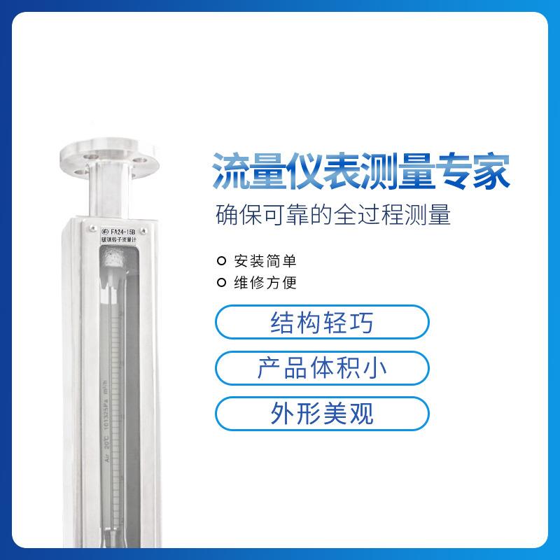 FA24流璃转子流量计计 外形美观测气体液玻体浮子量LYP推荐常州成