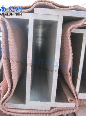 铝合金工字铝H型铝工字型材98*轨IIO60*98*0 H形铝1型1材轨道导型