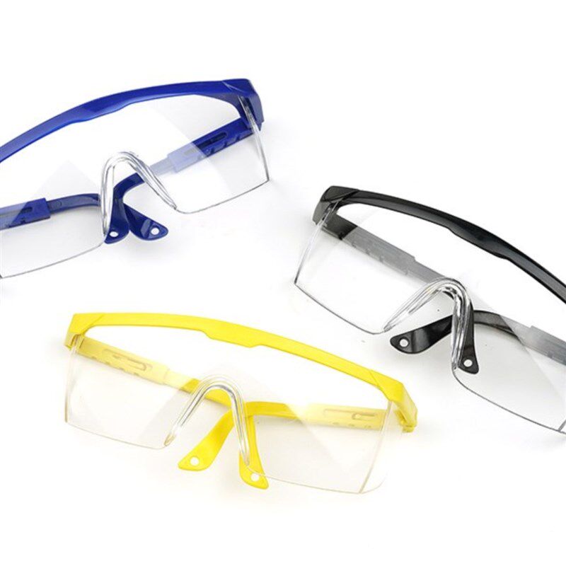 速发12副装护目镜劳保防飞溅工业男防尘骑行电焊透明护目镜