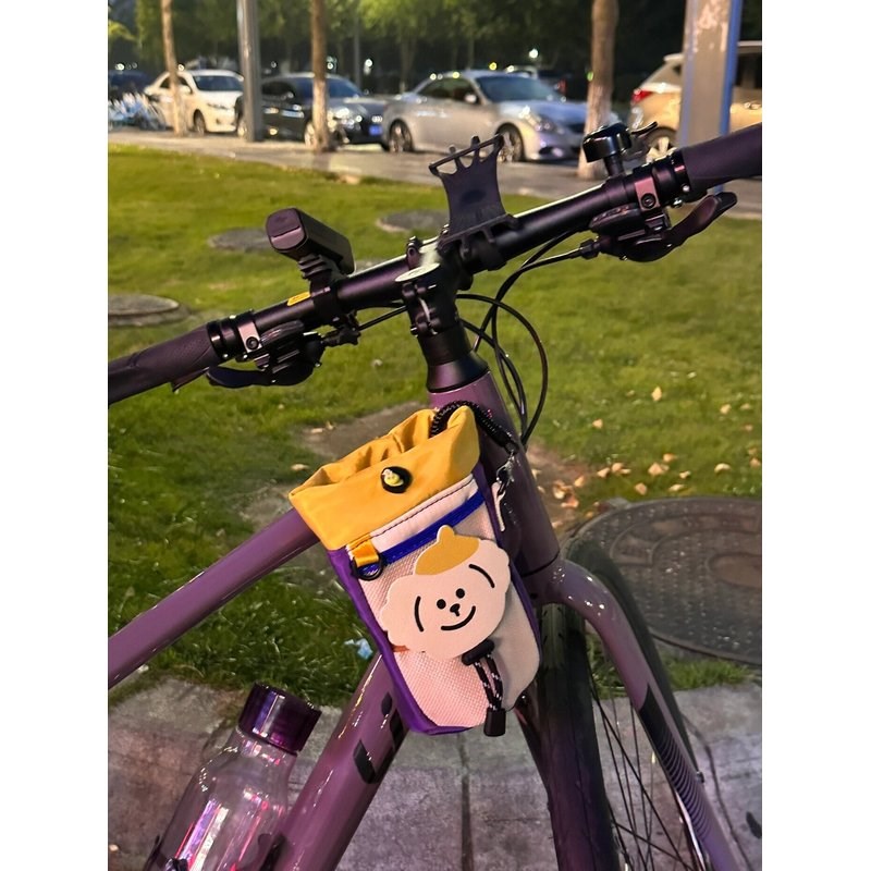 速发山地车包骑行路把挂包公路自行车包前梁包公前车置物包可爱