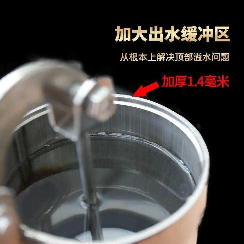 现货速发加厚加大压水井摇水泵家用手动井头抽水器不锈钢摇井泵大