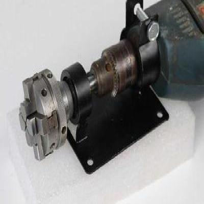 速发电钻四爪卡盘夹头手动动力齿螺冲头轮支架电磨接头纹床轴承导