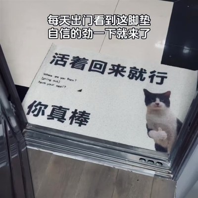 速发活着回来就行口毯入户防地垫门地进门垫门滑垫耐脏刮泥脚垫可