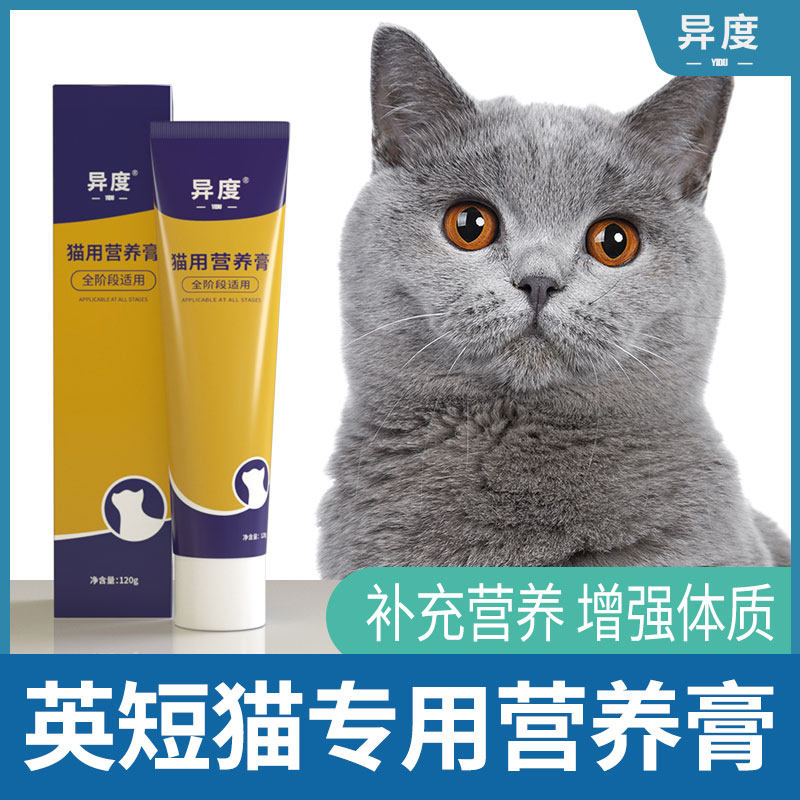 速发英短蓝猫营咪膏猫养猫膏幼猫成猫增强补充营养