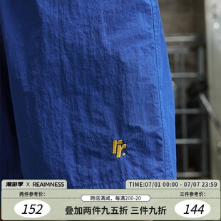 闲裤 男季 ri撞e 短裤 速发RR2夏休m色运动速干五分裤