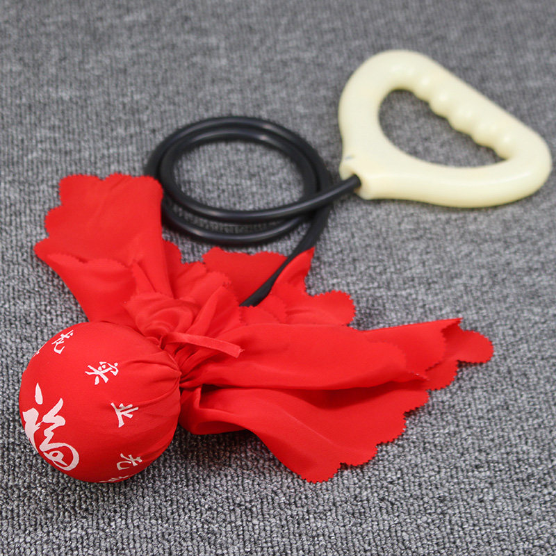 速发弹力硅胶无极健身球甩甩球中星年人广场舞甩球流老手太极球甩