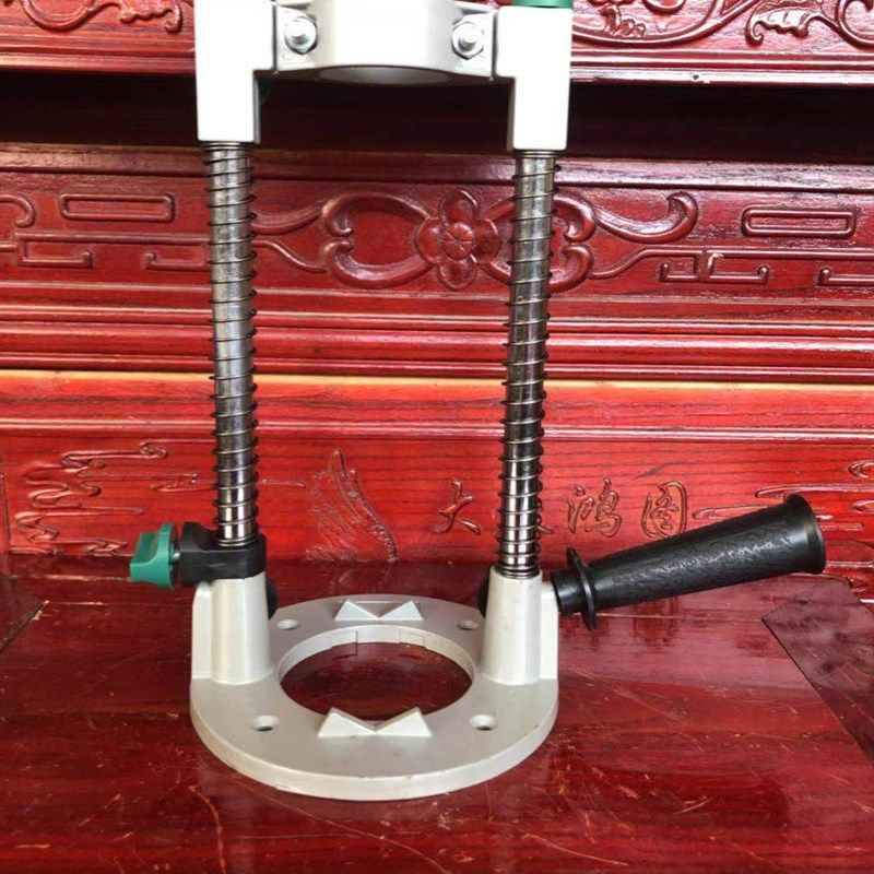 打孔定位手电钻支架多功能电钻转台钻改装木工斜孔器家用小型台钻