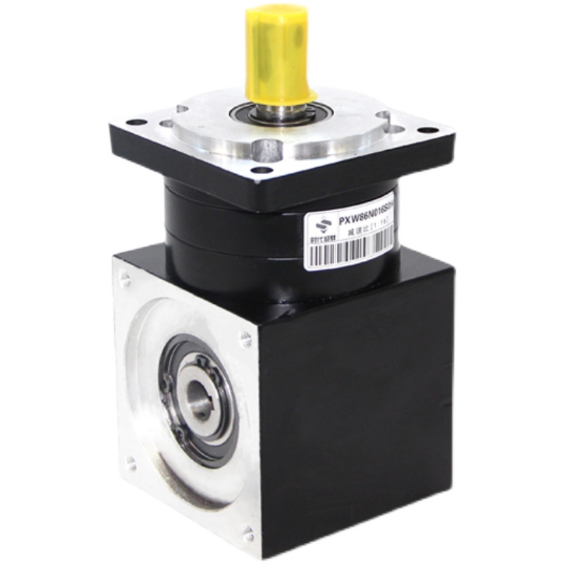 直角行星减速器90度输出步进减速机57/86/80/1N10/130伺服电机减