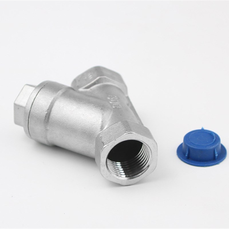 201/304Y型过滤器DN50 内螺纹 管道不锈钢过滤器4分  6分 1寸滤网