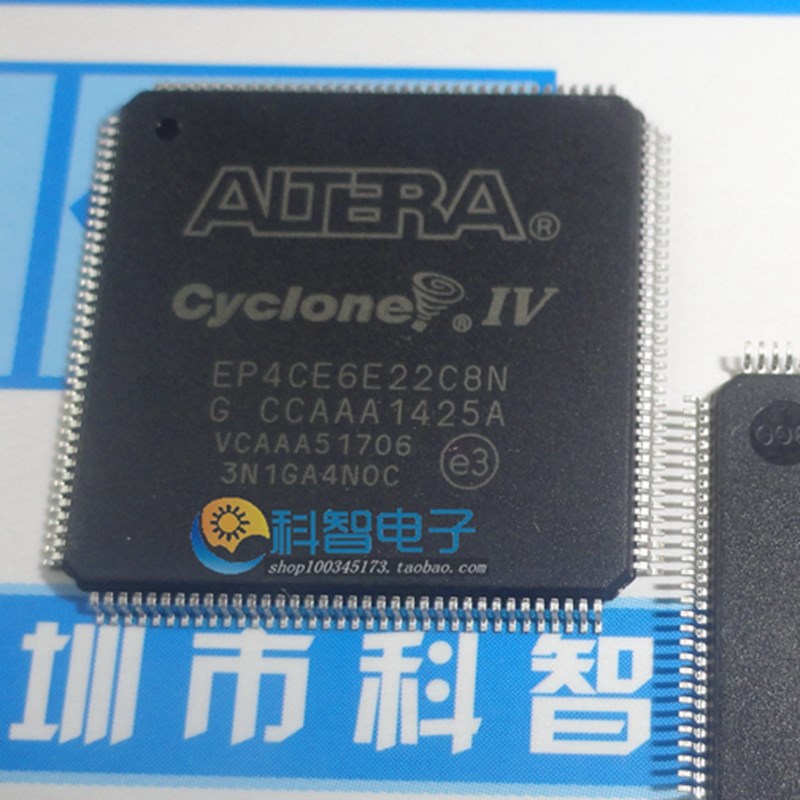 一只也可直拍EP4CE6E22C8N TQFP144 全新进口原装 可编程逻辑芯片