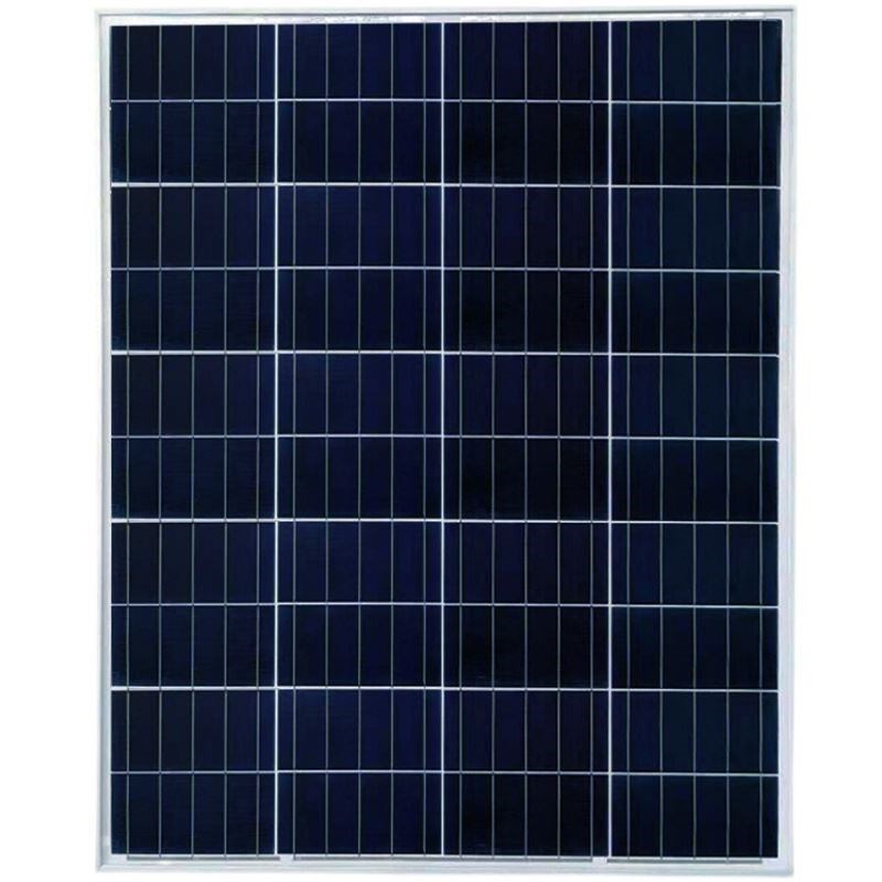 多晶硅12V太阳能板100W光伏充电板18伏发电板家用200瓦电池板
